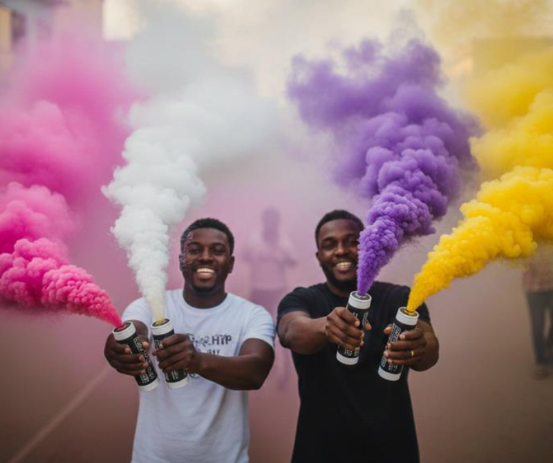 Outdoor Smoke Cannon – Multicolors